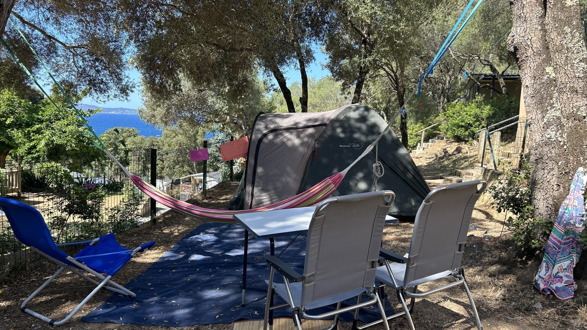 Emplacement vue mer Propriano - Camping l'Esplanade