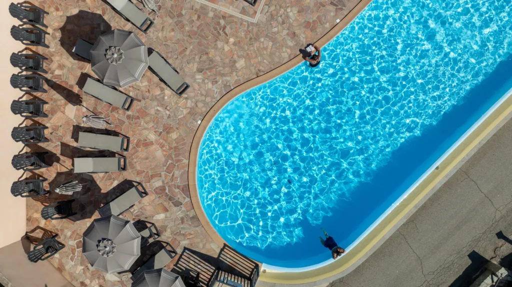 Camping L'esplanade : Dji 0019